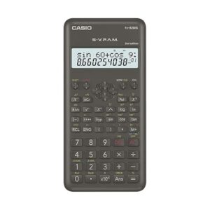 Casio FX-82MS 2nd Gen Non-Programmable Scientific Calculator, 240 Functions and 2-line Display