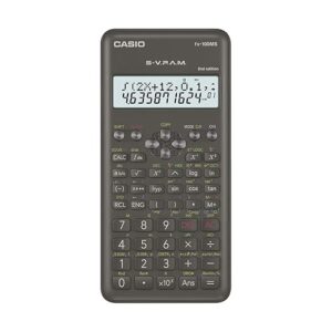 Casio FX-100MS 2nd Gen Non-Programmable Scientific Calculator, 300 Functions and 2-line Display