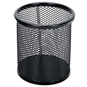 Neeon Black Metal Pen Stand {R} - 802
