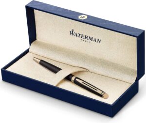 Waterman Hemisphere GT Roller Ball Pen-Matt Black