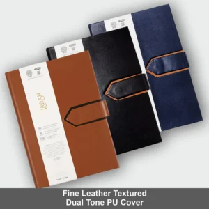 Anupam Lavish Journal PU Fine Leather Journal 80 gsm Lined Paper with Magnetic Flap Closure and Pen Holder
