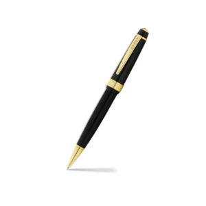Cross Ball Point Pen Stylo Bille Black With Gold- AT0742-9