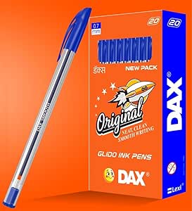 Lexi Dax Smooth Pens_20 Pens_0.7 mm_Pack of 20 Pens
