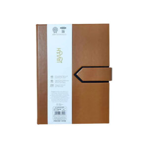 Anupam Lavish Journal PU Fine Leather Journal 80 gsm Lined Paper with Magnetic Flap Closure and Pen Holder