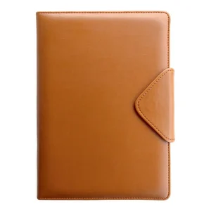 Anupam Flynn Ruled Journal Notebook-Spongy Leather Textured PU Cover with Magnetic Closure