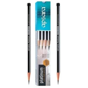 Apsara Platinum Extra Dark Pencils - Pack Of 10