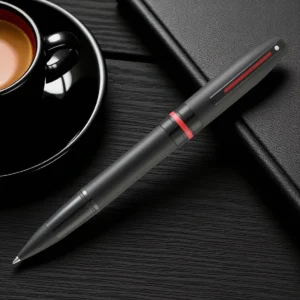 SHEAFFER Icon E9108 Matte Black With Glossy Black Ball Pen (Ink Color - Black)
