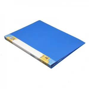 Solo Display File Presentation Folder with Clear Document Sleeve, Professional Display Portfolio 20 Pockets