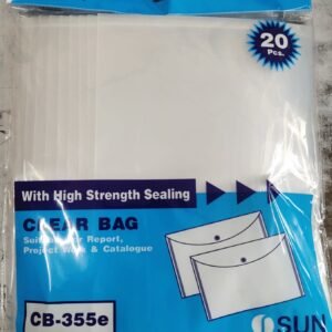Sun CB-355e Clear Bag Thin (Pack of 20)