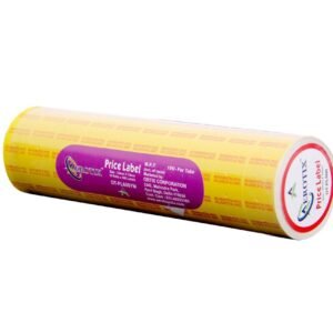 AEROTIX PRICE ROLL YELLOW MRP PRINT (OT-PR600YM)