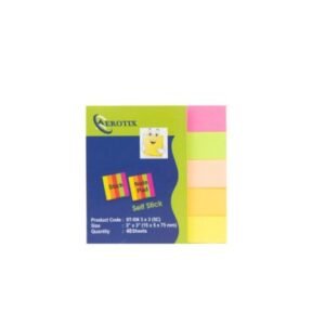 Aerotix Sticky Notes 3X3 (5C) Pack of 24
