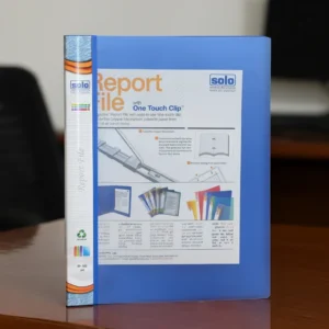 Solo Report File (Transparent Top) – A4 (RF102), Pack of 12