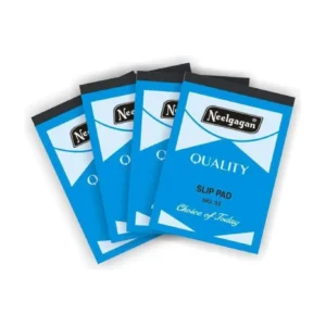 Neelgagan Slip Pad No. 33, Ruled , Thin (A5,80 page) pack of 10